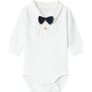Name It - Ramus Bowtie - Romper - Bright White