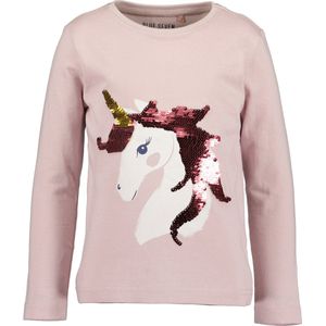Blue Seven - Meisjes Shirt - Faded Roze - Maat 92