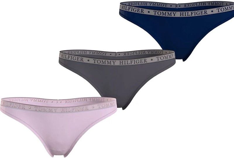 Tommy Hilfiger - Slips - Donkerblauw - 95% Biologisch Katoen