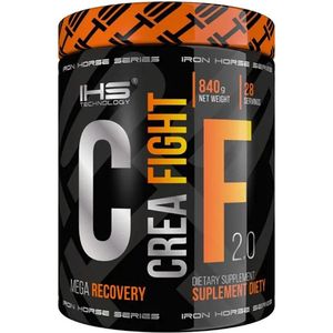 IHS Technology - Creatine blend + Glutamine + 25 vitamins en mineralen - 840g - Sinaasappel - Creatinemonohydraat - Tri Creatine Malate - Crea Fight 2.0