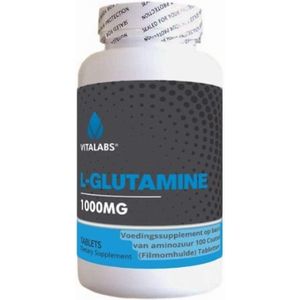 VitaTabs L-Glutamine - 1000 mg - 100 tabletten - Voedingssupplementen