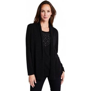 2-in-1 strass tuniek T-shirt, lange mouwen