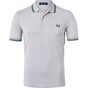 Fred Perry M3600 polo twin tipped shirt - Rain -  Maat: XL