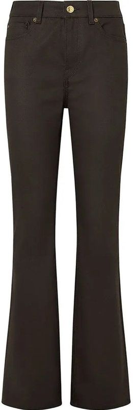 Pepe Jeansvoor vrouwen. PL204846 Jeans Flare Hw Gecoat zwart (24/32), Casual, Katoen, Denim, Duurzaam