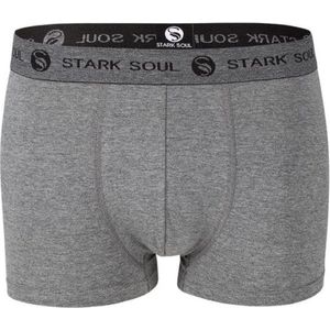 Boxershorts/Hipsters - 2-Pack - Grijs - Korte pijpen - Stark Soul - L