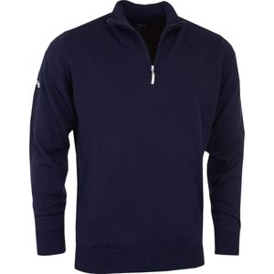 Heren Golf Trui - Callaway Merino Wol 1/4 Zip Windstopper - Navy - S