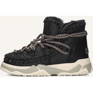 Mou Trainer 02 Scoubidoo Lace Boots Dames - Zwart - Maat 36