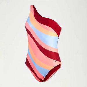 SPEEDO Zwemkledij ECO PRINTED ASYMETRIC RED