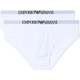 Emporio Armani, Heren, Ondergoed, Wit, Maat: XL Katoen,