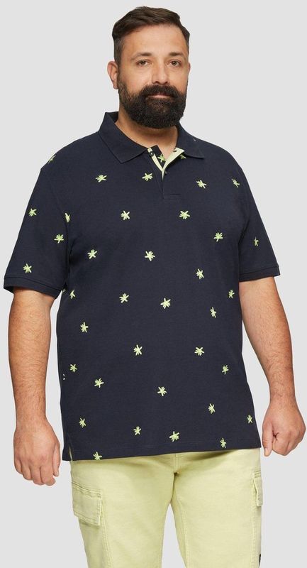 Poloshirt - Print All-Over - Contrastdetails