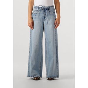 My Essential Wardrobe Mwkaro 144 Mid X-wide Jeans Dames - Broek - Lichtblauw - Maat 28/34