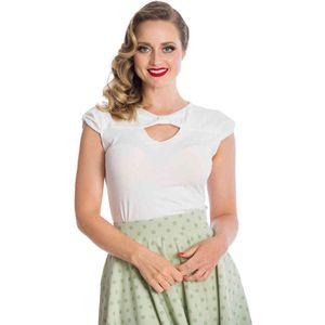 Banned - BE FREE JERSEY Top - L - Wit