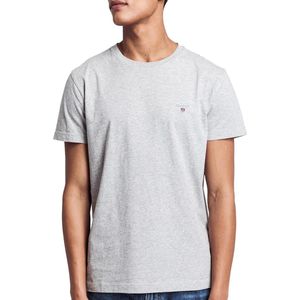 Gant Gant Original  T-shirt - Mannen - lichtgrijs