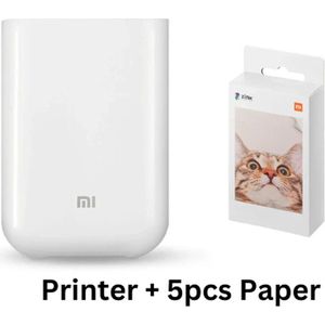 Ariqo Draagbare Thermische Printer - Foto - Fotoprinter - Thermal - Smartphone - Mobiel - Pocket Size - 300dpi