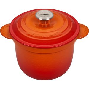 Le Creuset Rijstkoker / Cocotte Every - Tradition - Oranjerood - ø 18 cm / 2 Liter