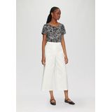 s.Oliver - Culottes - 7/8 Lange Broek - Lyocellmix - Casual Elegant