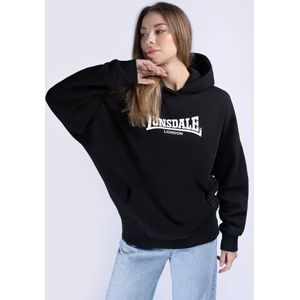 Lonsdale Dames sweatshirt met capuchon oversized STRINGSTON