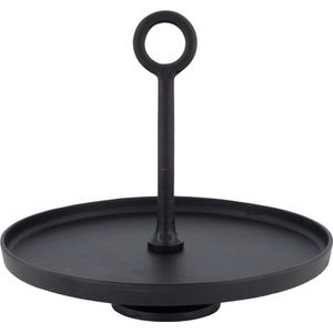 DKNC - Etagiere aluminium 30x30x27cm - Zwart