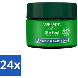 WELEDA - Nachtcrème voedend - Skin Food - 40 ml - Voordeelverpakking - 24 stuks