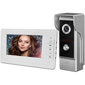 Draadloze Video Deurbel met Nachtzicht en Waterdichte Behuizing - Beveiligingssysteem voor Thuis - HD Camera met Bewegingsdetectie - App Bedienbaar - Eenvoudige Installatie
