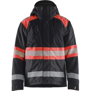 Blaklader 4480-1977 Winterjas High Vis - Zwart/High Vis Rood - 4XL