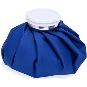 Crrynuo - 9 Inch Herbruikbare Ijszak - Diepblauw - PVC Koel/Warm Pack - Voor Spierpijn En Blessures - Grote Opening