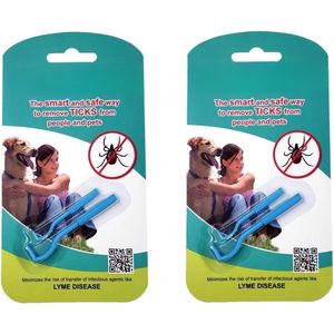 Lexium Tekentang - Tekenpincet - Tekenverwijderaar - Tekenpincet mens - Teek pincet - Tekenlasso - Tekenhaak - Tekentang voor honden en katten