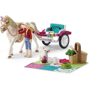 schleich HORSE CLUB Speelfigurenset - Koets voor paardenshow - Kinderspeelgoed voor Jongens en Meisjes - 5 tot 12 jaar - 33 Onderdelen - 42467