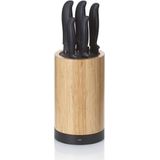 Kela - Acida - Messenblok - Bamboe - 5-delig - Zwart