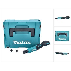 Makita DWR 180 ZJ accu-ratelsleutel 18 V 47,5 Nm 1/4"" 3/8"" + Makpac - zonder accu, zonder oplader