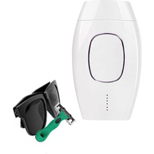 Thuys - Laser Ontharingsapparaat - Ontharingsapparaat Draadloos - Mannen en Vrouwen, Wit, Draadloos