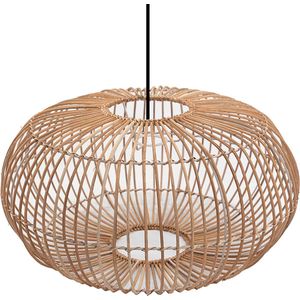 Groenovatie Rotan / Rieten Hanglamp - Handgemaakt - Naturel - ⌀40 cm