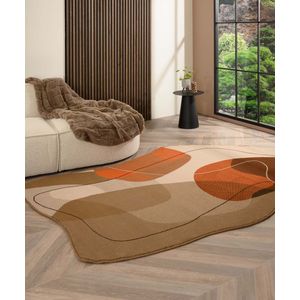 Tapeso - Ease Stone - Vloerkleed - Terra - 200x300 cm