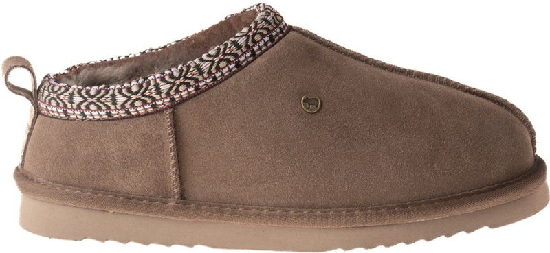 Warmbat - Kynuna - Suède Sloffen - Mud - Merinowol Voering