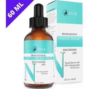 Sylk Niacinamide Serum & Hyaluronzuur serum | Vitamine E | Zink PCA | Anti Aging | Anti Rimpel | Gezicht Serum | Gezichtsverzorging | 60 ml
