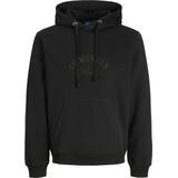 Jack & Jones - JORBLEECKER BRANDING SWEAT HOOD BF PLS - Hoodie - Zwart