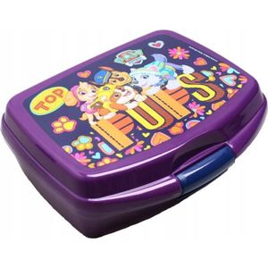Paw Patrol-  lunch- trommel- box- doos - paars
