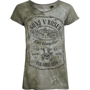 Guns N' Roses Paradise City Dames T-shirt - khaki - S