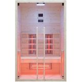 Fonteyn - Rose 2 - Infrarood Sauna - 120 x 90 x 190 cm - Tweepersoons
