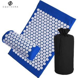 Equivera Shakti Mat - Acupressuur Mat - Acupressuurmat - Mat Met Spijkers - Spijkermat