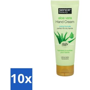 Sence - Aloë Vera - Handcrème - Hydraterend - 75 ml - Bulkverpakking - 10 stuks