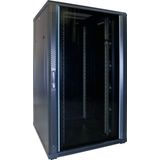 DSIT 27U serverkast met glazen deur 800x800x1400mm (BxDxH) - serverbehuizing - serverrack - 19 inch