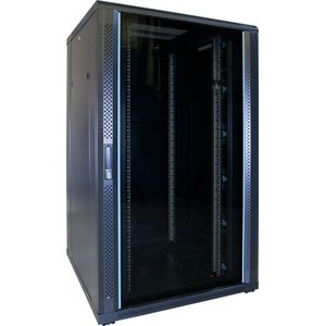 DSIT 27U serverkast met glazen deur 800x800x1400mm (BxDxH) - serverbehuizing - serverrack - 19 inch