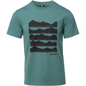Hi-tec Amezo T-shirt Met Korte Mouwen Groen S Man