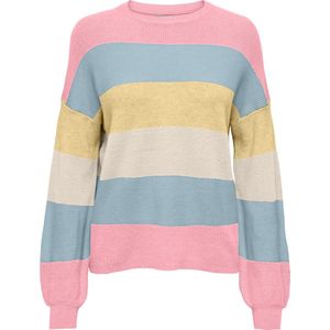 ONLY - ONLATIA STRIPE PULLOV KNT NOOS - Dames - Gebreide truien
