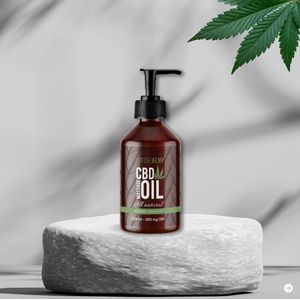 Dutch Hemp - CBD-massage olie - Full Spectrum - 500 mg