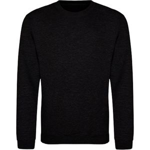 Vegan Sweater met lange mouwen 'Just Hoods' Black Smoke - L