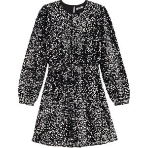 WE Fashion Meisjes jurk met pailletten