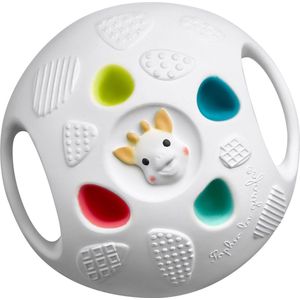 Sophie de giraf So'Pure Senso'Ball - Speelbal - Babyspeelgoed - Speelgoedbal - 100% natuurlijk rubber - OK-Biobased - In gerecyled geschenkdoosje met organic katoenen strikje - Ø9.5 cm