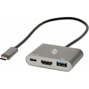 Equivera USB C naar HDMI Adapter - Hub - Type C to HDMI - Geschikt voor Verschillende Merken - Premium